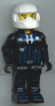 Lego Minifigur 4j002 Polizei