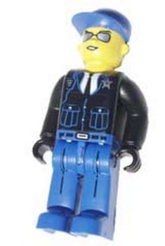 Lego Minifigur 4j008 Polizei