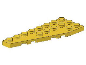 Lego Wedge Plate 8 x 3 (30505) yellow