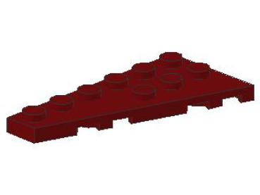 Lego Wedge Plate 6 x 3 (54384) dark red