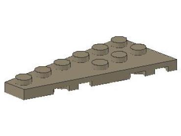 Lego Wedge Plate 6 x 3 (54384) dark tan