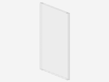 Lego Glass for Window 1 x 4 x 6 (57895) transparent