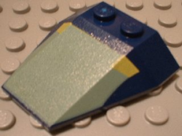 Lego Wedge 4 x 4, decorated (6069px4)