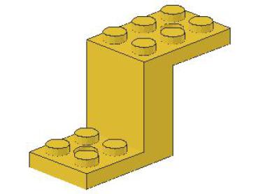 Lego Winkelträger 5 x 2 x 2 1/3 (6087) gelb