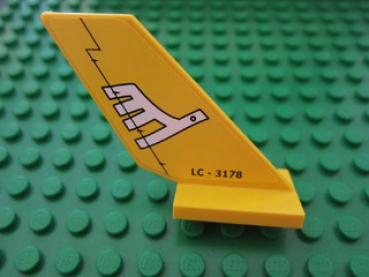 Lego Schwanzteil 6 x 2 (6239pb032)