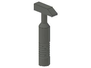 Lego Minifigure Hammer (6246b) dark bluish gray