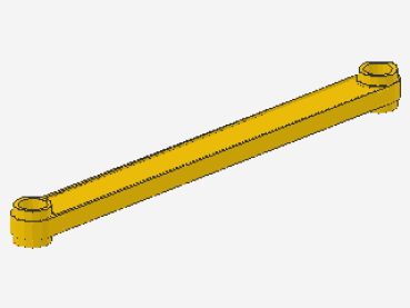 Lego Technic Link 1 x 11 (6247) yellow
