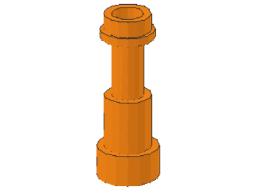 Lego Minifigure Telescope (64644) orange