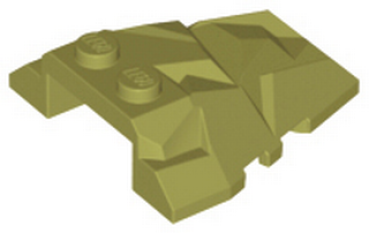 Lego Wedge 4 x 4 (64867) olive green