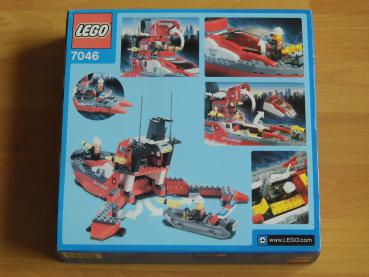 Lego World City 7046 Feuerwehr Löschboot