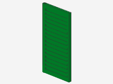 Lego Shutter 1 x 3 x 5 (791) green