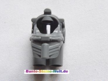 Lego Minifigur Helm Unterwasser, dunkel bläulich grau