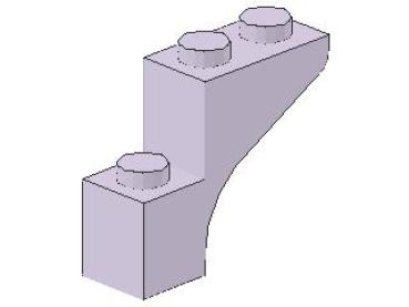 Lego Stein, Bogen 1 x 3 x 2 (88292) lavendel