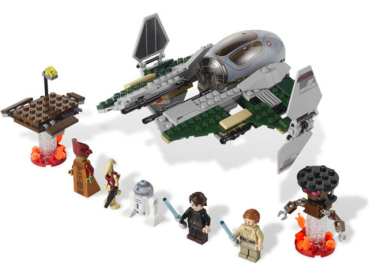 Lego Star Wars 9494 Anakin's Jedi Interceptor, gebraucht