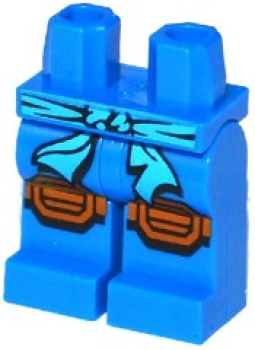 Lego Minifigur Beine montiert (970c00pb0401)