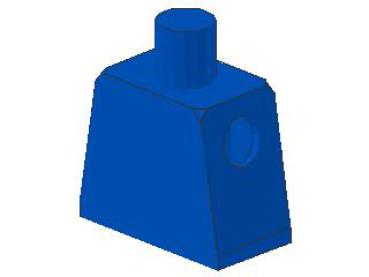 Lego Minifigure Torso (973) blue