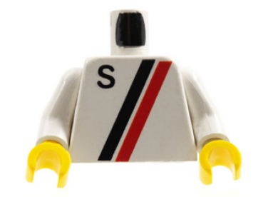 Lego Minifigur Torso montiert (973p14c01)