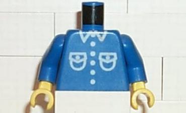 Lego Minifigure Torso mounted (973p26c01)