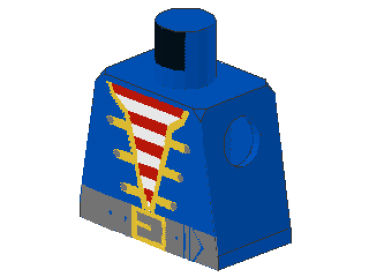 Lego Minifigure Torso (973p34)