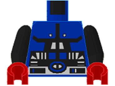 Lego Minifigur Torso montiert (973p66c01)