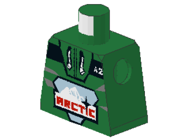 Lego Minifigure Torso (973p7b)