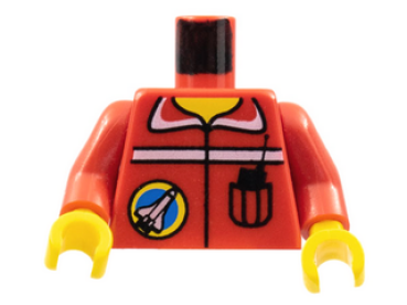 Lego Minifigure Torso mounted (973pb0059c01)