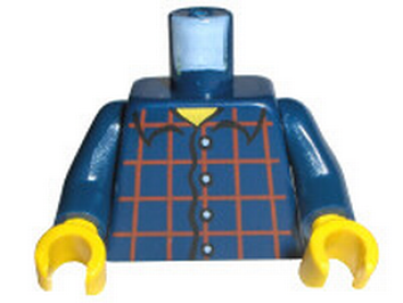 Lego Minifigure Torso mounted (973pb0086c01)