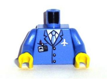 Lego Minifigur Torso mounted (973pb0098c01)
