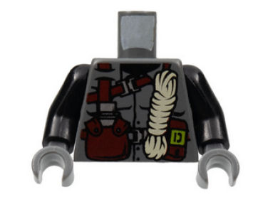 Lego Minifigure Torso mounted (973pb0177c01)