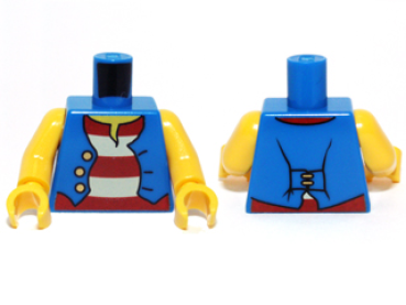 Lego Minifigure Torso assembled (973pb0525c01)