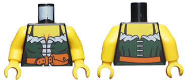Lego Minifigure Torso mounted (973pb0528c01)