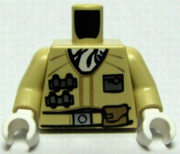 Lego Minifigure Torso mounted (973pb0623c01)