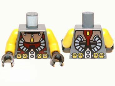 Lego Minifigure Torso mounted (973pb0799c01)