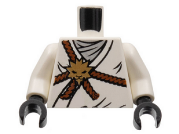 Lego Minifigur Torso montiert (973pb0828c01)