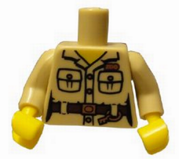 Lego Minifigure Torso mounted (973pb0935c01)