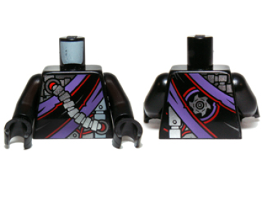 Lego Minifigure Torso mounted (973pb1576c01)