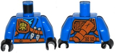 Lego Minifigure Torso mounted (973pb1981c01)