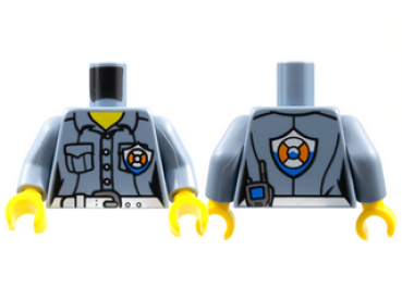 Lego Minifigure Torso mounted (973pb2775c01)