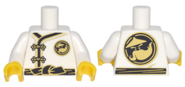 Lego Minifigur Torso montiert (973pb2784c01)