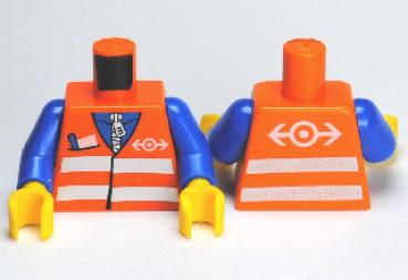 Lego Minifigure Torso mounted (973pb0278c01)