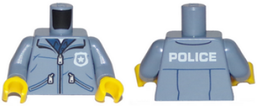 Lego Minifigure Torso mounted (973pb2915c01)