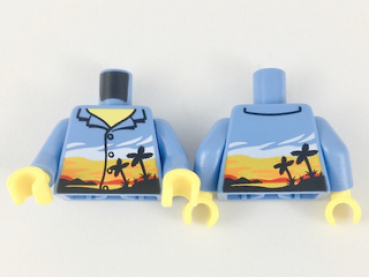 Lego Minifigure Torso assembled (973pb3168c01)