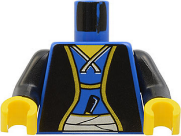 Lego Minifigur Torso montiert (973pn1c01)