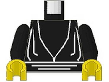 Lego Minifigur Torso montiert (973ps2c01)