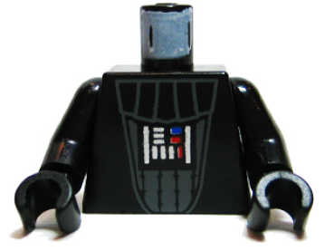 Lego Minifigure Torso mounted (973ps7c01)