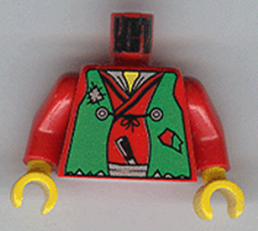 Lego Minifigure Torso mounted (973px14c01)