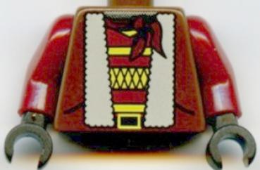 Lego Minifigure Torso mounted (973px186c01)