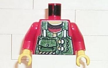 Lego Minifigure Torso mounted (973px25c01)