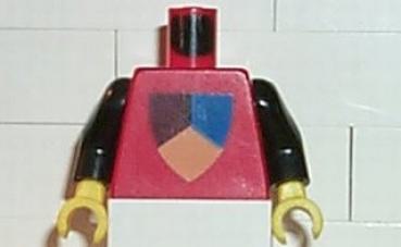 Lego Minifigur Torso montiert (973px47c01)