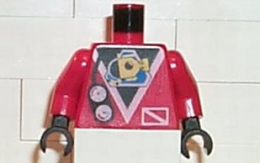 Lego Minifigure Torso mounted (973px51c01)